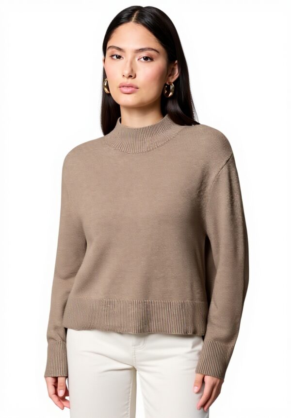 Street One Studio Damen Turtleneck Pullover Strick kuschelig