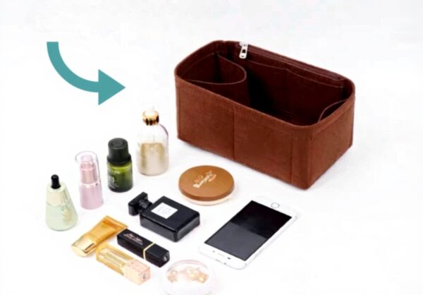 Taschenorganizer YSL Einkaufstasche handgefertigt Filz Damen