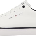 Tommy Hilfiger Herren Sneaker Low Leder Design Komfort-0