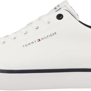 Tommy Hilfiger Herren Sneaker Low Leder Design Komfort-0