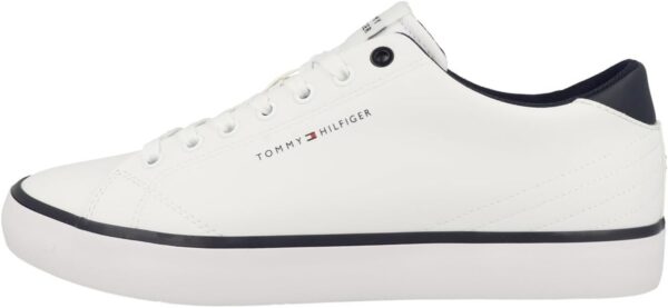 Tommy Hilfiger Herren Sneaker Low Leder Design Komfort-0