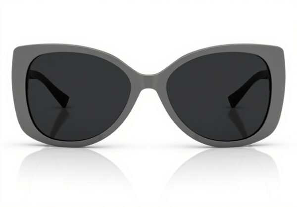 Versace Damen Sonnenbrille Schwarz Grau 56/19/140