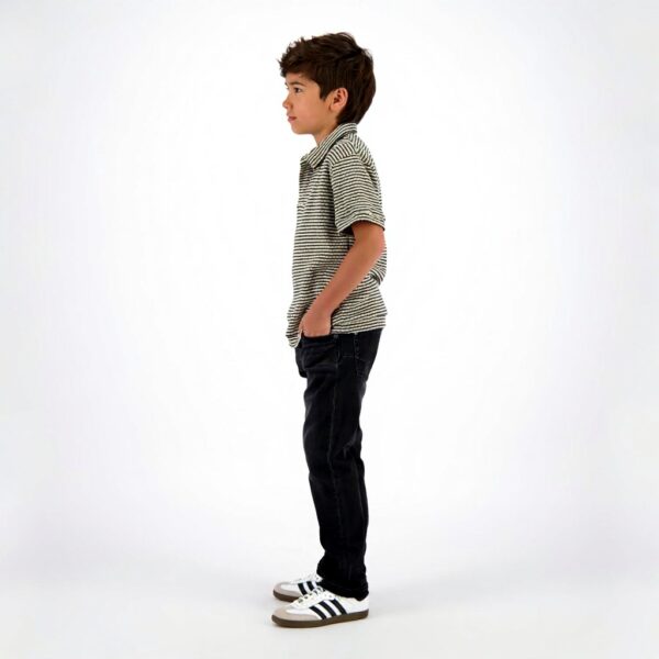 Vingino Jungen Jeanshose Black Denim Größe 8 Baggio