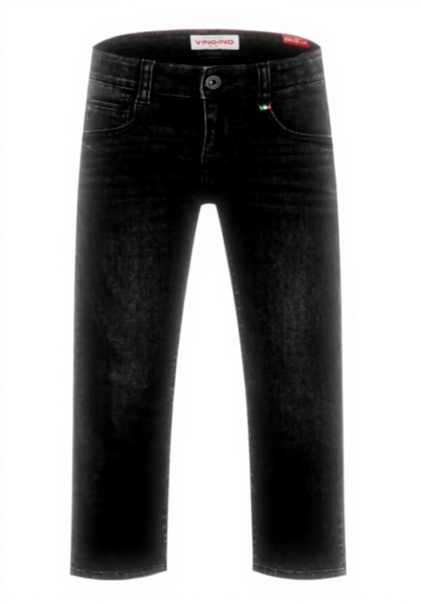 Vingino Jungen Jeanshose Black Denim Größe 8 Baggio