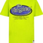 Vingino Jungen T-Shirt Neon Gelb Größe 14 Baumwolle