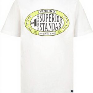Vingino Jungen T-Shirt Hoapy Grösse 12 Farbe Weiss