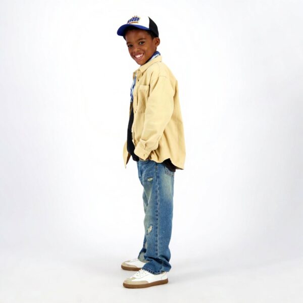 Vingino Jungen Jeanshosen Gravel Sand Größe 12