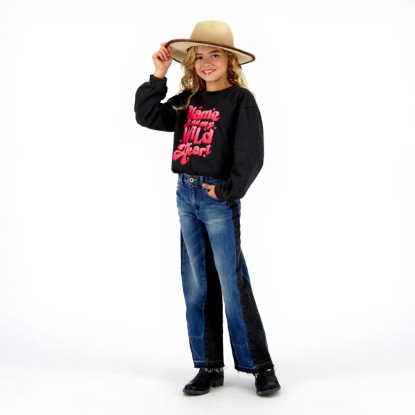 Vingino Mädchen Jeanshosen Jazzy Color Washed Schwarz