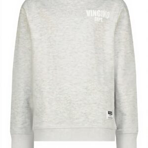 Vingino Jungen Hooded Sweatshirt Basic-Crew Fearless Grey