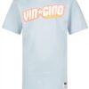 Vingino Jungen Basic Logo T-Shirt Faded Blue 6 Jahre