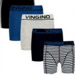 Vingino Jungen Boxer Shorts Baumwolle Bequem 5er Pack