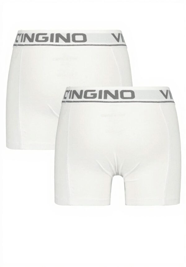Vingino Jungen Boxer 2er Pack Real White Unterwäsche