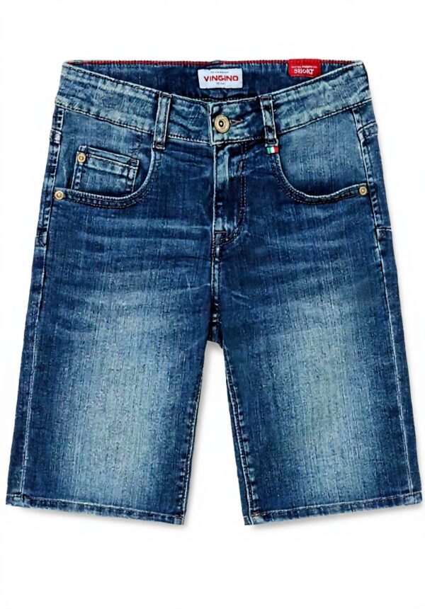 Jungen Shorts Vingino Charlie Mid Blue Wash 10 Jahre