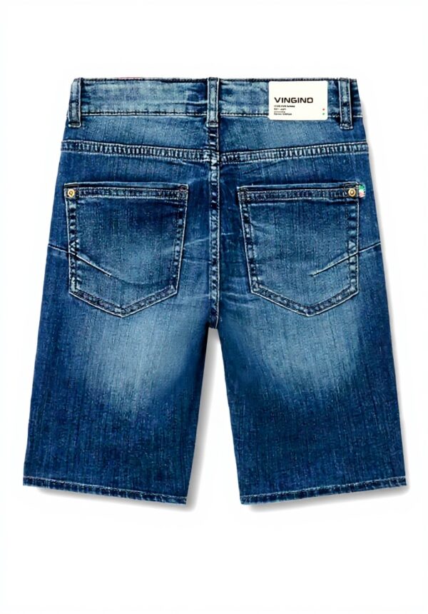 Jungen Shorts Vingino Charlie Mid Blue Wash 10 Jahre