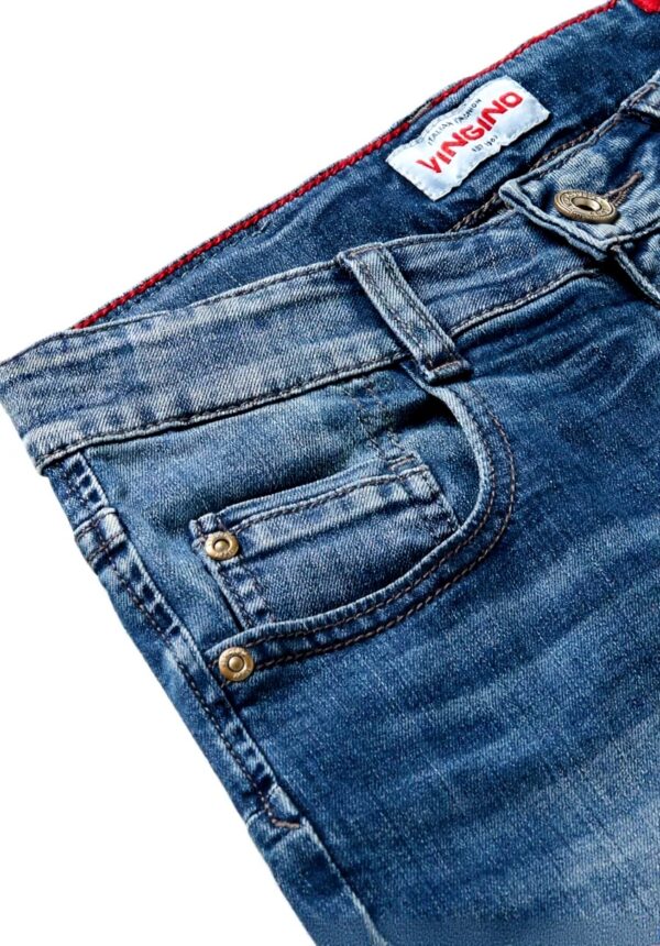 Jungen Shorts Vingino Charlie Mid Blue Wash 10 Jahre