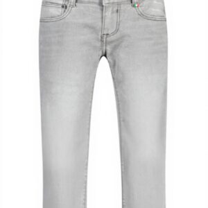 Vingino Jungen Dante Jeans Grau Stretch Komfort