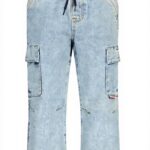 Vingino Jungen Gino Cargo Jeans Light Indigo Cargo