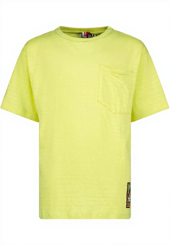 Vingino Jungen T-Shirt Hild Soft Neon Lime Baumwolle
