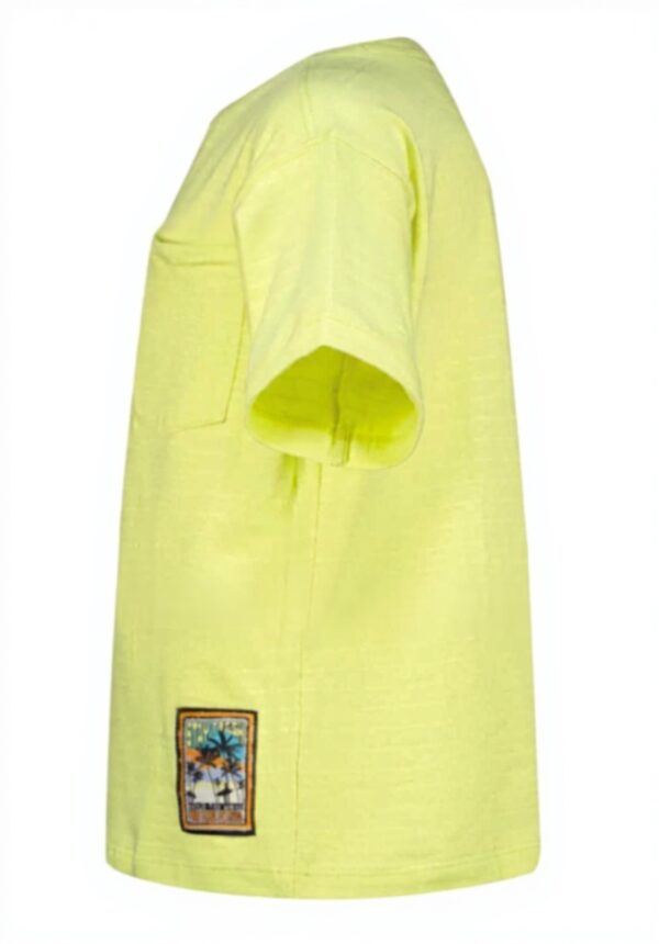 Vingino Jungen T-Shirt Hild Soft Neon Lime Baumwolle