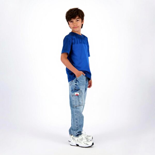 Vingino Jungen T-Shirt Hilo Seascape Blue Größenvarianten