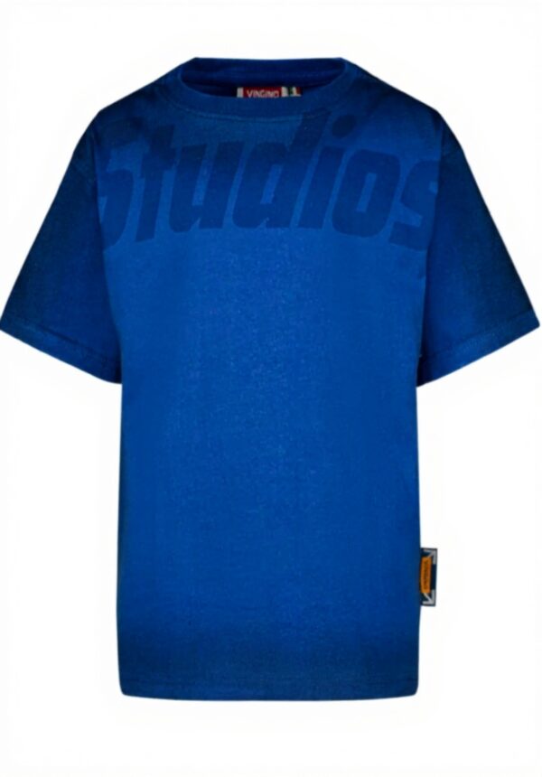 Vingino Jungen T-Shirt Hilo Seascape Blue Größenvarianten