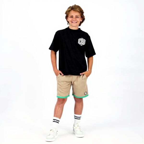 Vingino Jungen Hox T-Shirt Tops Bekleidung Deep Black