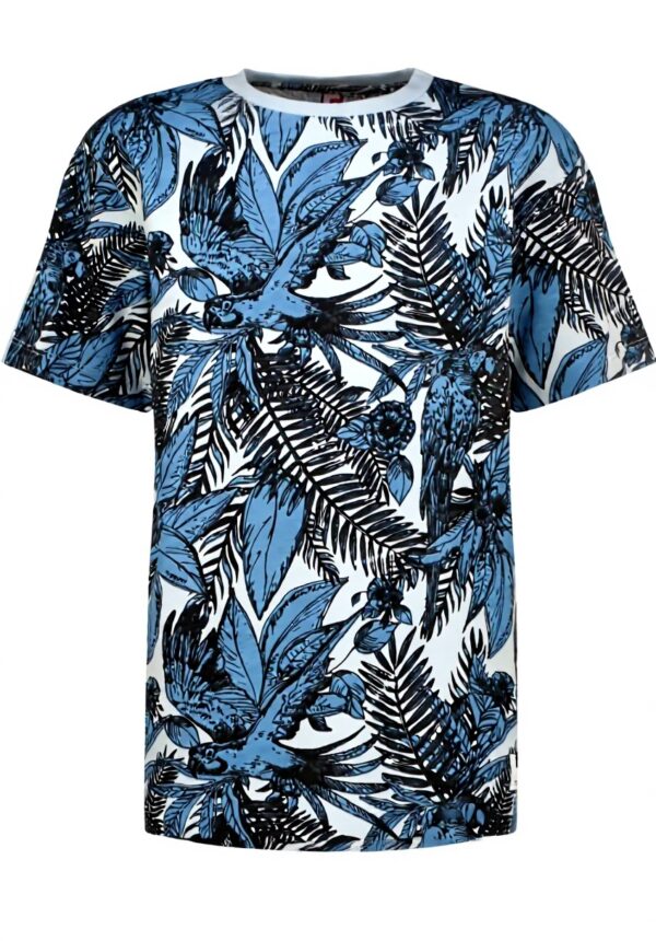 Vingino Jungen T-Shirt Hucan Faded Blue Baumwolle