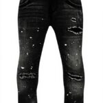 Vingino Jungen Jeans Anzio Washed Black Jungenjeans