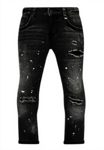 Vingino Jungen Jeans Anzio Washed Black Jungenjeans