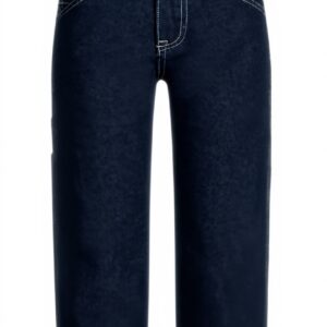 Vingino Jungen Jeans Peppe Carpenter Hose Deep Dark