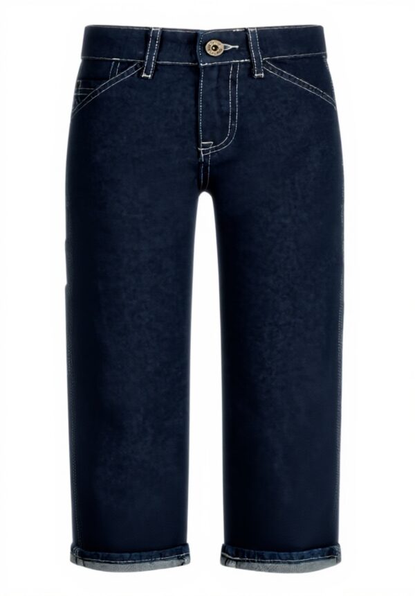 Vingino Jungen Jeans Peppe Carpenter Hose Deep Dark