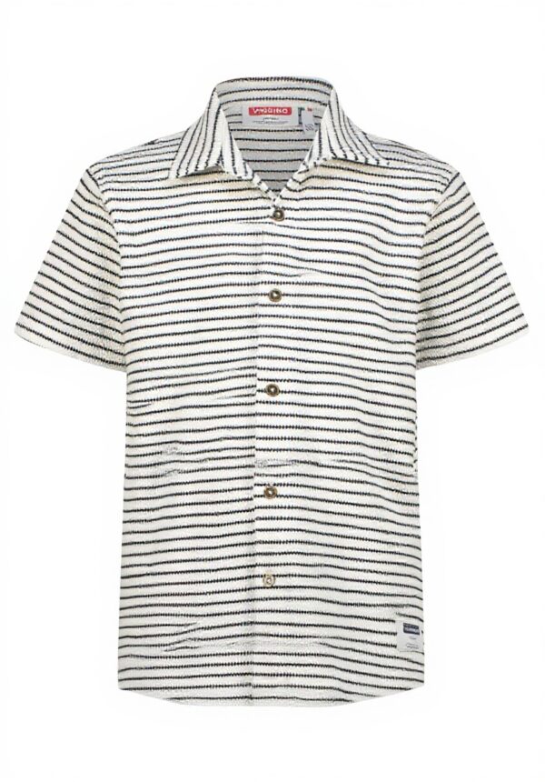 Vingino Jungen Hemd Luuk Bluse Sunlight White