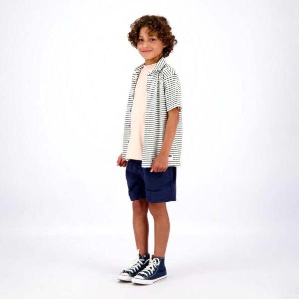 Vingino Jungen Hemd Luuk Bluse Sunlight White