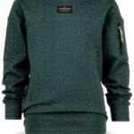 Vingino Jungen Pullover lässig bequem Steel Green Neon