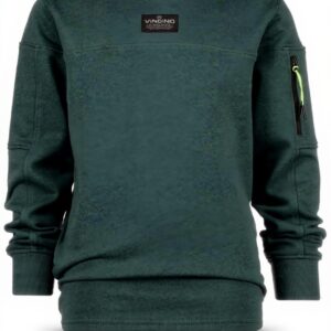 Vingino Jungen Pullover lässig bequem Steel Green Neon
