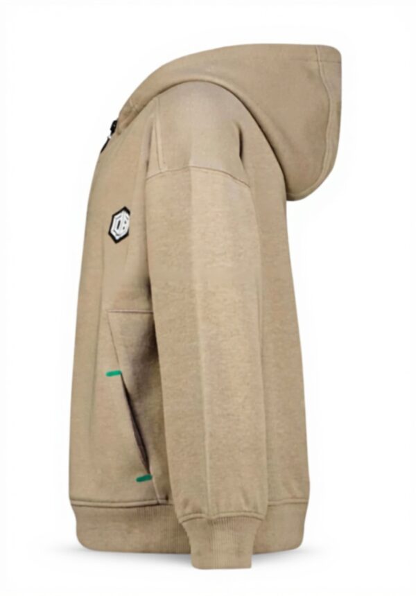 Vingino Jungen Otam Hooded Sweatshirt Kapuze Fear Sand