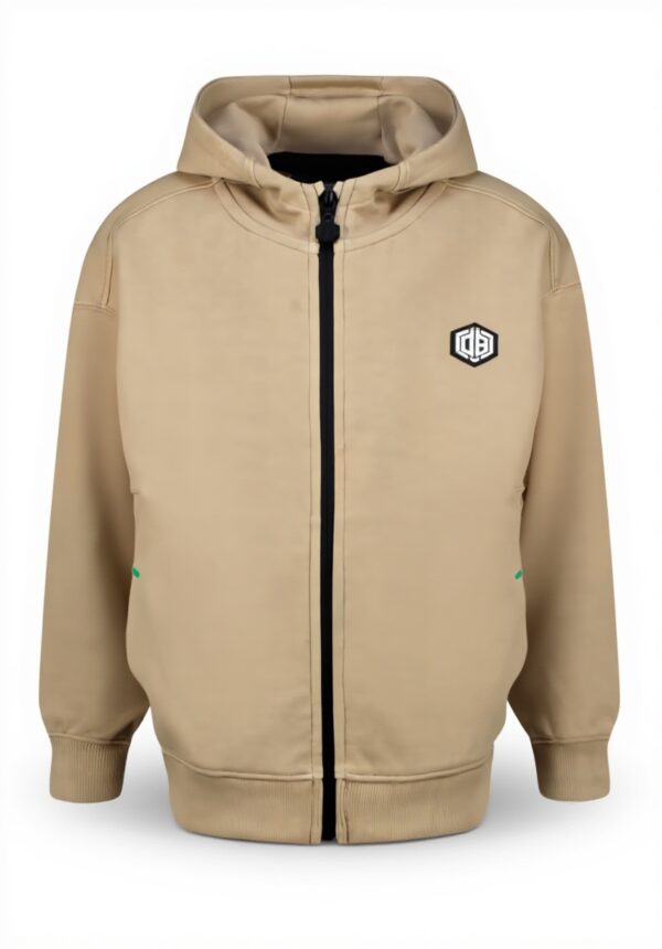 Vingino Jungen Otam Hooded Sweatshirt Kapuze Fear Sand