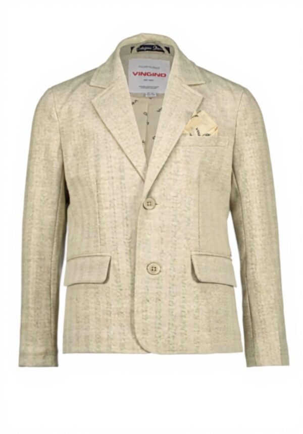 Vingino Jungen Blazer Thore Vanilla Anzug Sakko