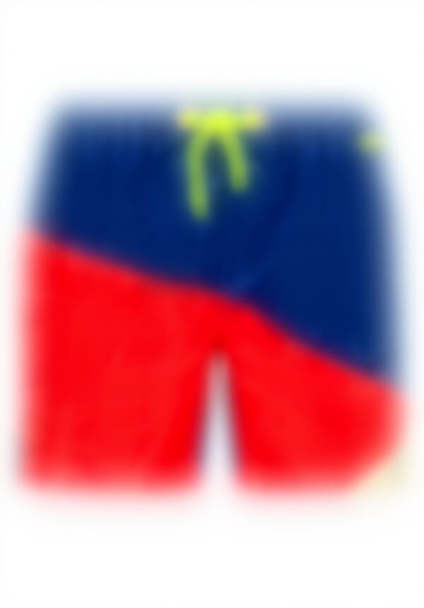 Vingino Jungen Badeshorts Xervinho Web Blue Schwimmen