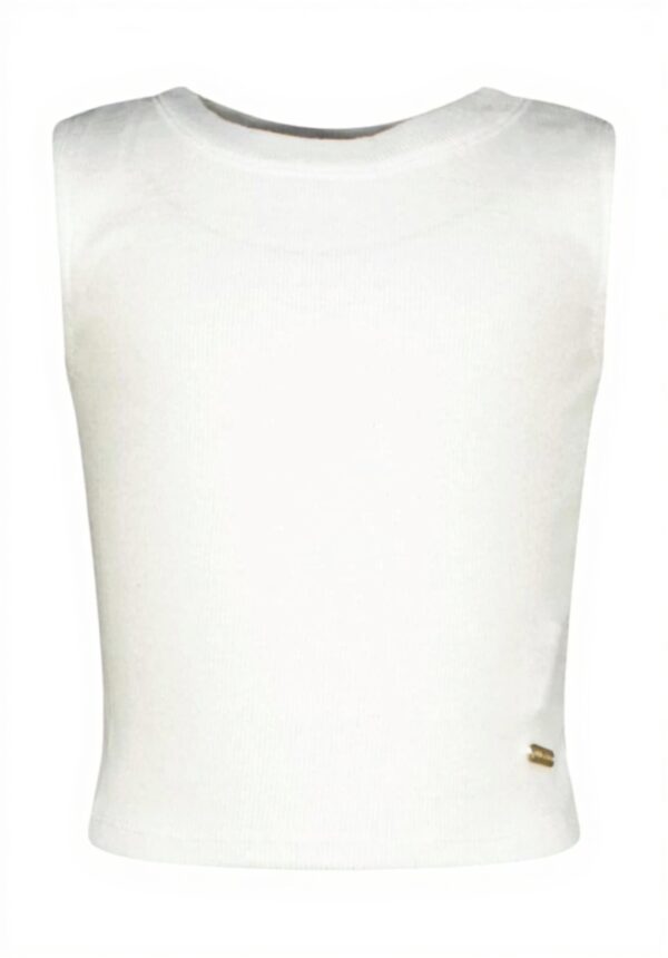 Vingino Mädchen Crop Top Rib T-Shirt Basic Mode