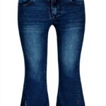 Vingino Mädchen Britte Split Jeans Dark Vintage