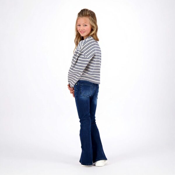 Vingino Mädchen Britte Split Jeans Dark Vintage