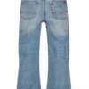 Vingino Mädchen Cato Destroy Jeans Mid Blue Wash