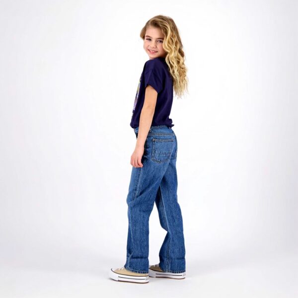 Vingino Mädchen Cato Folded Jeans Blue Vintage Größen