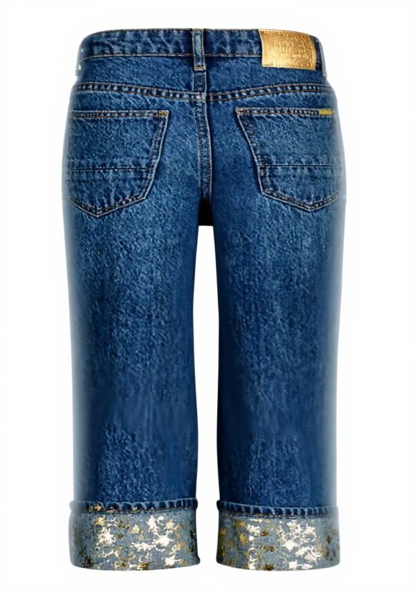 Vingino Mädchen Cato Folded Jeans Blue Vintage Größen