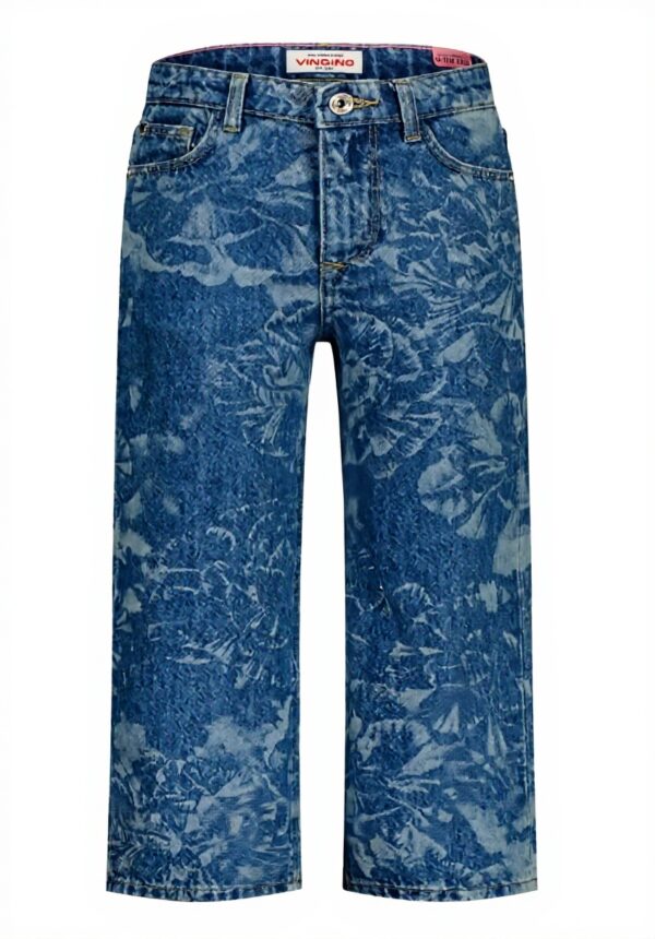 Vingino Mädchen Cato Laser Jeans Mid Blue Wash