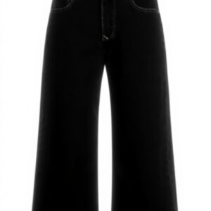 Vingino Mädchen Cosima Jeans Schwarz Vintage Design