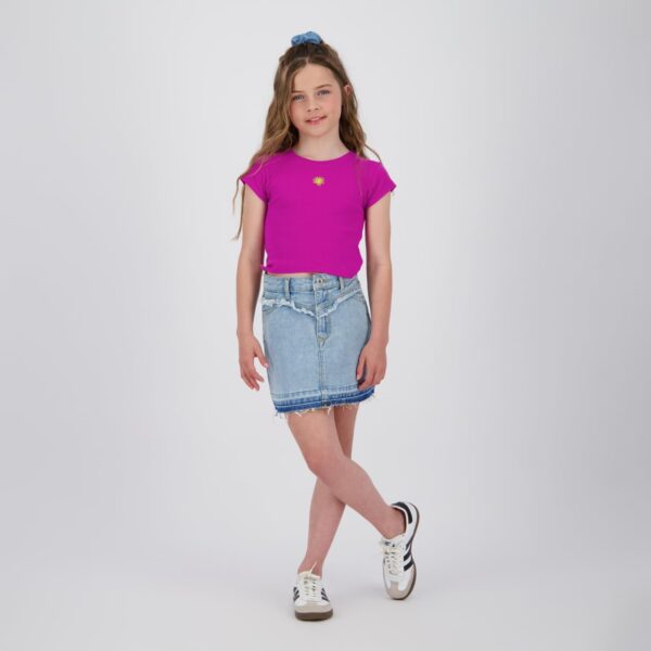 Vingino Mädchen Didi Skirt Light Bleach Design Röcke-3