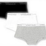 Vingino Mädchen Hipster Unterhosen Multicolor Grey-black