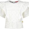Vingino Mädchen T-Shirt Loulou Real White Baumwolle
